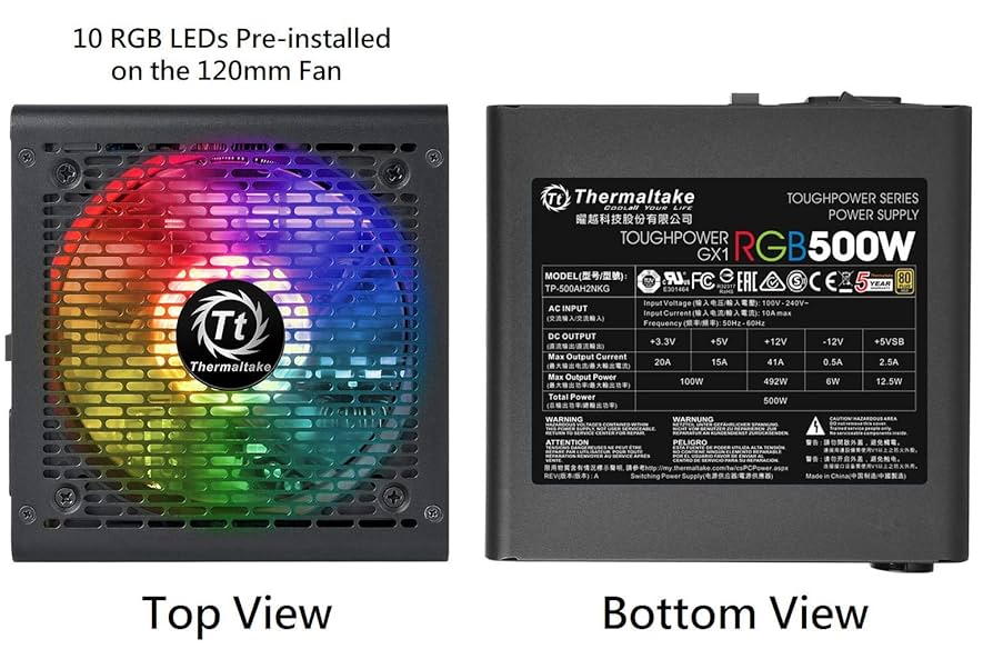 Thermaltake 500W PC電源ユニット Amazon | Thermaltake Smart Pro 500W 80PLUS Standard認証 500W